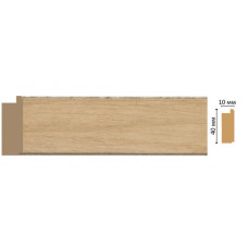 Молдинг DECOMASTER 109-11 (40*10*2400мм)