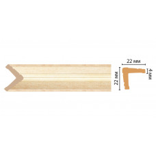 Угол DECOMASTER 116S-933 ДМ (22*22*2400 мм)