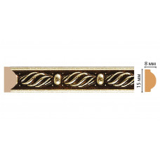 Молдинг DECOMASTER 130-28 ДМ (15*8*2400 мм)