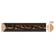 Молдинг DECOMASTER  2M 130-966/80 ДМ (15*8*2000 мм)