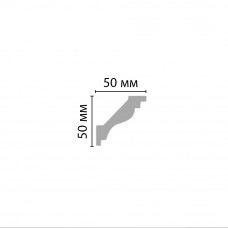 *Плинтус потолочный гладкий DECOMASTER DP-205 (50*50*2400мм)
