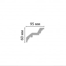 Плинтус потолочный гладкий DECOMASTER DP-374 (60*95*2400мм)