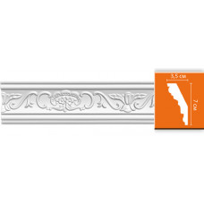 Плинтус потолочный с рисунком DECOMASTER DT-9 (70*35*2400мм)