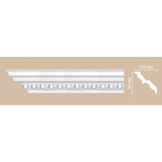 Плинтус потолочный с рисунком DECOMASTER DT-9808 (90*100*2400мм)