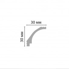 Плинтус потолочный гладкий DECOMASTER D115M ДМ (30*30*2000мм)
