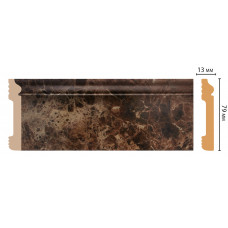 Плинтус напольный DECOMASTER D005-713ДМ (79*13*2400мм)