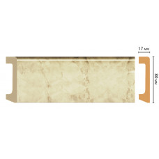 Плинтус напольный DECOMASTER D235-80AДМ (80*17*2400 мм)