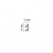 Молдинг DECOMASTER D316-2-87 ДМ (27*12*2900 мм)