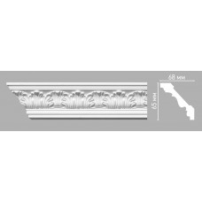 Плинтус потолочный с рисунком DECOMASTER 95018 (65х68х2400мм)