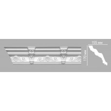 Плинтус потолочный с рисунком DECOMASTER 95091 (170х155х2400мм)