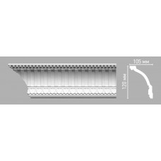 Плинтус потолочный с рисунком DECOMASTER 95105 (120х105х2400мм)