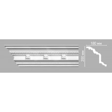 Плинтус потолочный с рисунком DECOMASTER 95144 (200х180х2400мм)