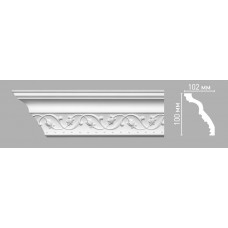 Плинтус потолочный с рисунком DECOMASTER 95821 (100х102х2400мм)