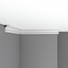 Плинтус потолочный гладкий DECOMASTER 96686F гибкий (50*38*2400мм)