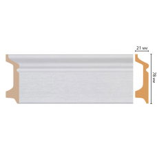Плинтус напольный DECOMASTER D122-70ДМ (78*21*2400мм)