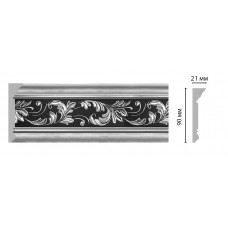 Плинтус потолочный DECOMASTER D226-63 ШК (90*20*2400мм)