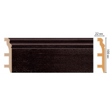 Плинтус напольный DECOMASTER D232-433 ШК/14 (100*22*2400мм)