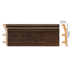 Плинтус напольный DECOMASTER D232-966ДМ (100*22*2400мм)