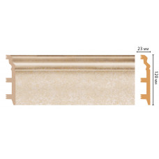 Плинтус напольный DECOMASTER D233-18DДМ (120*23*2400 мм)
