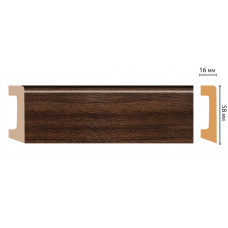 Плинтус напольный DECOMASTER D234-438 ШК/15 (58*16*2400мм)