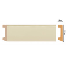 Плинтус напольный DECOMASTER D234-61ДМ (58*16*2400мм)