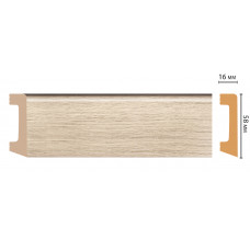 Плинтус напольный DECOMASTER D234-72ДМ (58*16*2400мм)