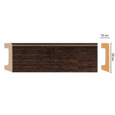 Плинтус напольный DECOMASTER D234-966 ДМ(58*16*2400 мм)