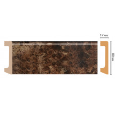 Плинтус напольный DECOMASTER D235-713 ШК/20 (80*17*2400мм)