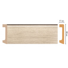 Плинтус DECOMASTER D235-72B  ДМ(80*17*2400 мм)