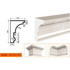 Карниз KB-200/4 200х130х2000