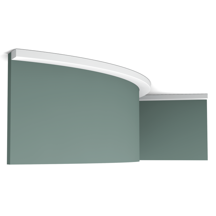 Молдинги гладкие из полиуретана SX194F SQUARE