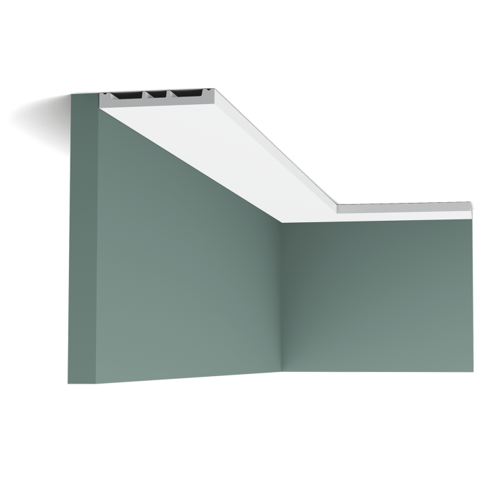 Молдинги гладкие из полиуретана SX163 SQUARE