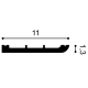 Молдинги гладкие из полиуретана SX184 CASCADE