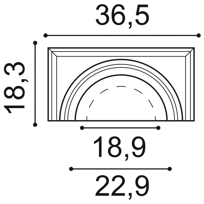 Декоративные элементы K1111