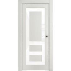 Дверь межкомнатная Neo 00005 белый серена остекленная