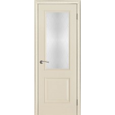 Дверь межкомнатная Версаль Классик светлое ваниль остекленная