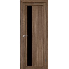 Дверь межкомнатная UniLine 30004 серый велюр остекленная