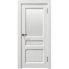 Дверь межкомнатная Sorrento 80012 белый серена остекленная