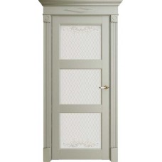 Дверь межкомнатная Florence 62003 светло-серый серена остекленная