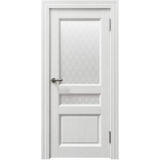 Дверь межкомнатная Sorrento 80014 белый серена остекленная