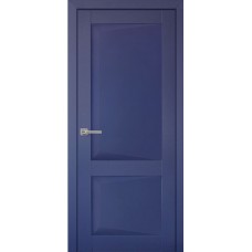 Дверь межкомнатная Перфекто 102 синий бархат глухая