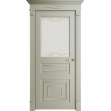 Дверь межкомнатная Florence 62001 светло-серый серена остекленная