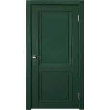 Дверь межкомнатная Деканто 1 зеленый бархат глухая