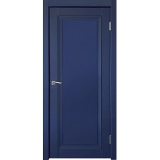 Дверь межкомнатная Деканто 2 синий бархат глухая