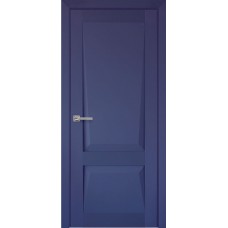 Дверь межкомнатная Перфекто 101 синий бархат глухая