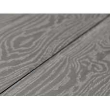 Террасная доска Salix 2D (тиснение) - тангенциальный распил. Пепельный цвет.