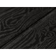Террасная доска Savewood Salix  2D (тиснение) - тангенциальный распил. Черный